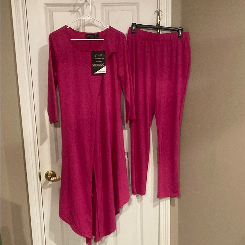 Women's Pink Ensemble by Attitudes by Renee